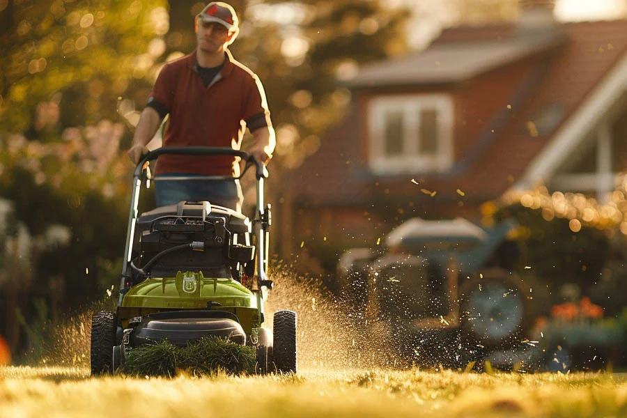 best self propelled electric lawn mower